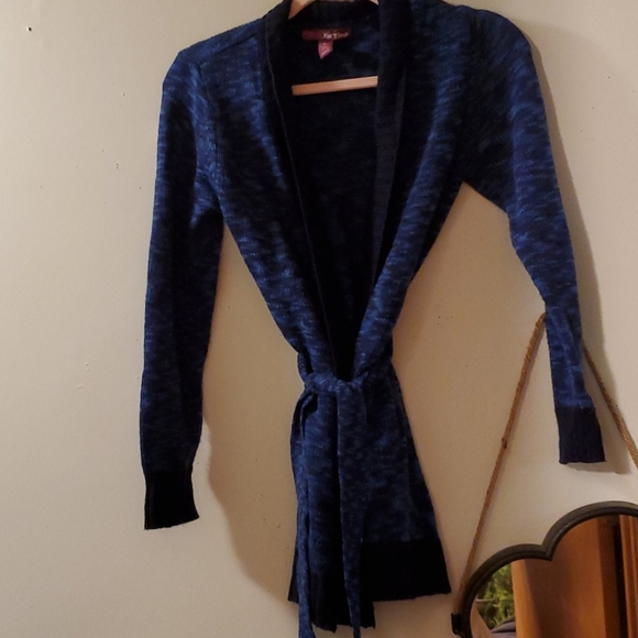 Buy epic threads and open blue cardigan sz.  jr.XL - Picture 1 of 4